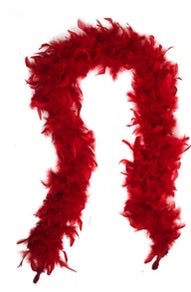 Feather Boa (Red)
